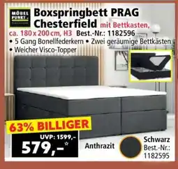 Norma Boxspringbett PRAG Chesterfield Angebot