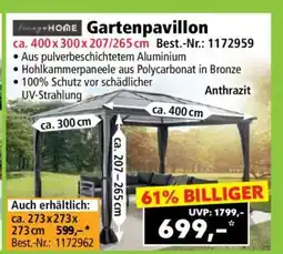 Norma Gartenpavillon Angebot