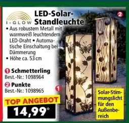 Norma LED-Solar- Standleuchte Angebot