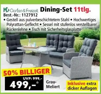 Norma Dining-Set 11tlg Angebot