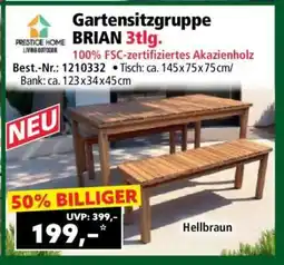 Norma Gartensitzgruppe BRIAN 3tlg Angebot