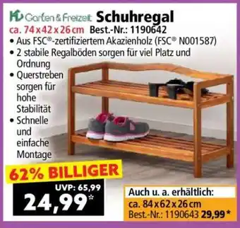 Norma Schuhregal Angebot