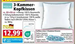 Norma 3-Kammer- Kopfkissen Angebot