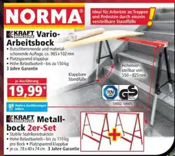 Norma KRAFT WERKZEUGE Vario-Arbeitsbock Angebot