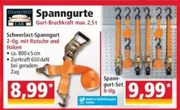 Norma Schwerlast-Spanngurt 2-tlg. mit Ratsche und Haken Angebot