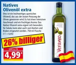 Norma Natives Olivenöl extra Angebot