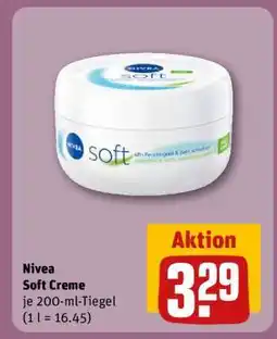 REWE NIVEA Soft/Creme Angebot