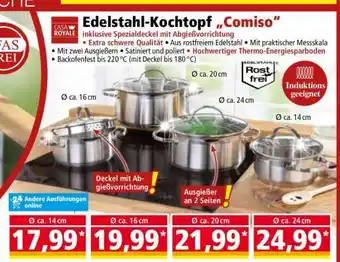 Norma Edelstahl-Kochtopf „Comiso“ Angebot