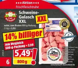 Norma Schweine- Gulasch XXL Angebot