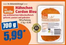 Norma my smile Hähnchen Cordon Bleu Angebot