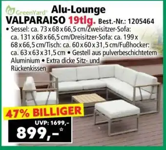 Norma Alu-Lounge VALPARAISO 19tlg Angebot