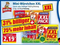 Norma Mini Würstchen XXL Angebot