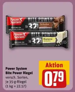 REWE Power System Bite Power Riegel Angebot