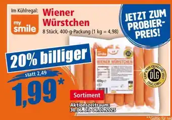 Norma Wiener Würstchen Angebot