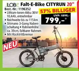 Norma Falt E-Bike CityRun 20 Angebot