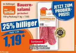 Norma Bauernsalami geräuchert Angebot