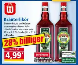 Norma Kräuterlikör Angebot