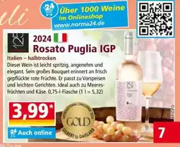 Norma Rosato Puglia IGP Angebot