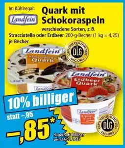 Norma Quark mit Schokoraspeln Angebot