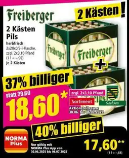 Norma 2 Kästen Pils Angebot