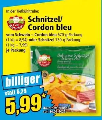 Norma Schnitzel/ Cordon bleu Angebot