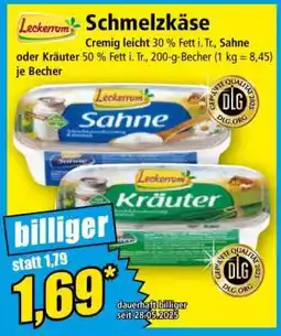 Norma Schmelzkäse Angebot