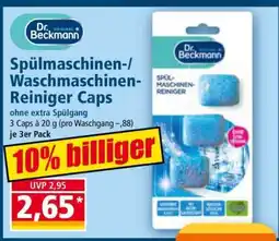 Norma Spülmaschinen-/ Waschmaschinen-Reiniger Caps Angebot