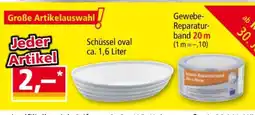 Norma Schüssel oval ca. 1,6 Liter Angebot