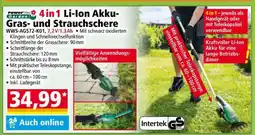 Norma 4 in 1 Li-Ion Akku-Gras- und Strauchschere Angebot