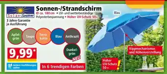 Norma Sonnen-/Strandschirm Angebot