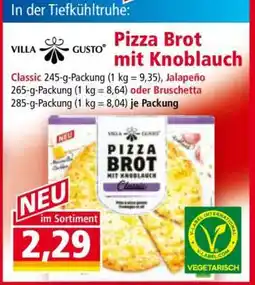 Norma Pizza Brot mit Knoblauch Angebot