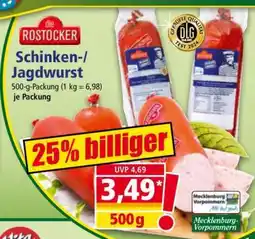 Norma Schinken-/ Jagdwurst Angebot