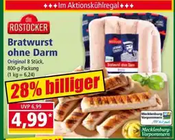 Norma Bratwurst ohne Darm Angebot