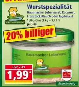 Norma Wurstspezialität Angebot