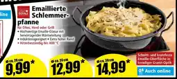 Norma Emailierte Schlemmerpfanne ca. 30 cm Angebot