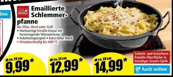 Norma Emailierte Schlemmerpfanne ca. 30 cm Angebot
