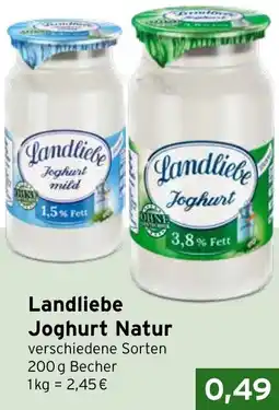 CAP Markt Landliebe Joghurt Natur Angebot