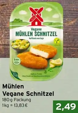 CAP Markt Mühlen Vegane Schnitzel Angebot