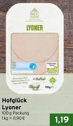 CAP Markt Hofglück Lyoner Angebot