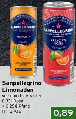 CAP Markt Sanpellegrino Limonaden Angebot