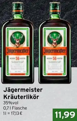 CAP Markt Jägermeister Kräuterlikör Angebot
