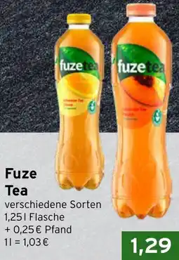 CAP Markt Fuze Tea Angebot