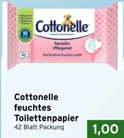 CAP Markt Cottonelle feuchtes Toilettenpapier Angebot