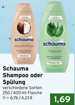 CAP Markt Schauma Shampoo oder Spülung Angebot