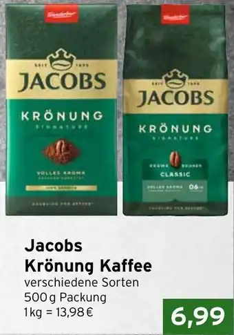 CAP Markt Jacobs Krönung Kaffee Angebot
