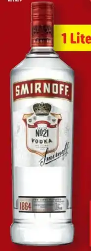 Lidl Smirnoff Vodka No. 21 Angebot