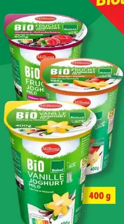 Lidl Milbona Bio-Fruchtjoghurt Angebot