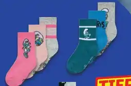 Lidl Die Schlümpfe Kinder-Socken 3 Paar Angebot
