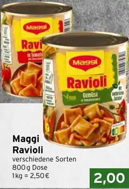CAP Markt Maggi Ravioli Angebot