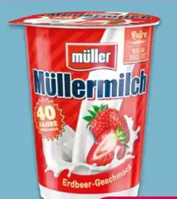 NETTO Müller Müllermilch Erdbeere Angebot